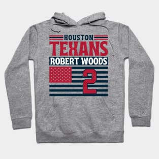 Houston Texans Woods 2 American Flag Football Hoodie